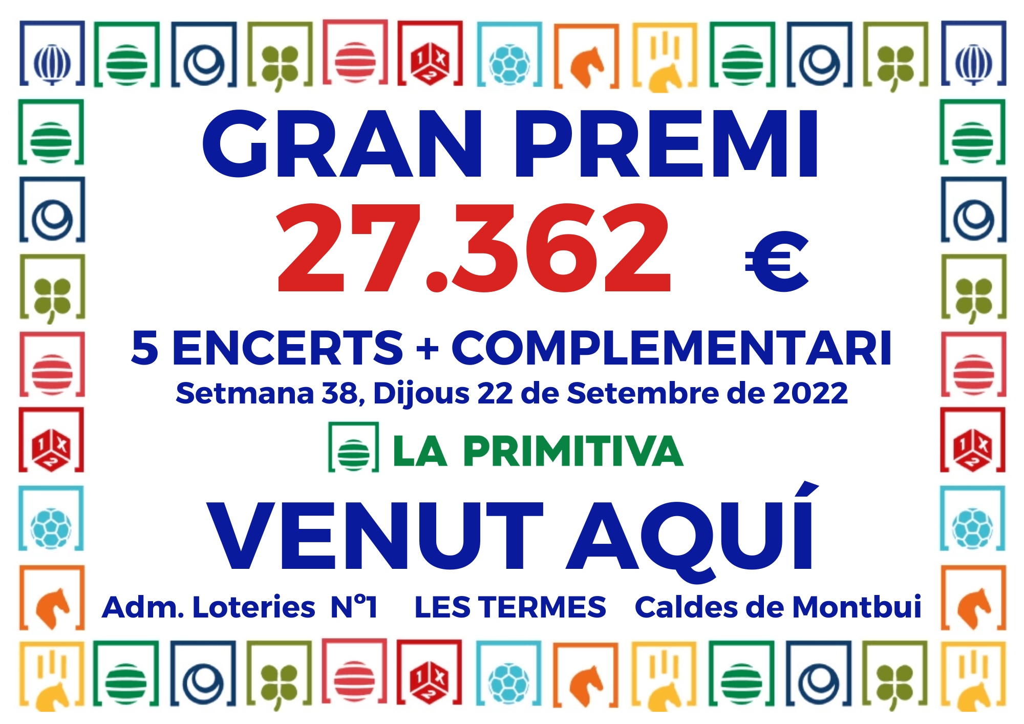 Premio 22/09/2022