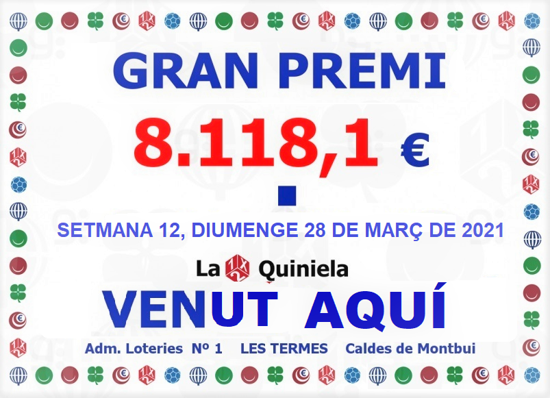 Premio 28/03/2021