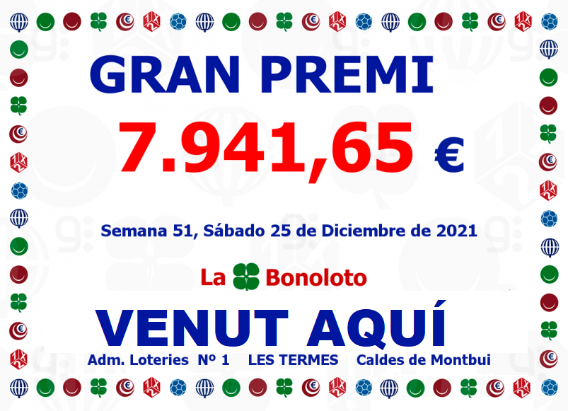 Premio 25/12/2021