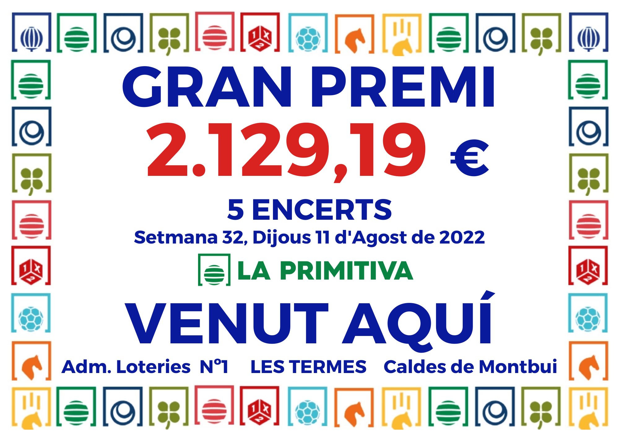 Premio 11/08/2022
